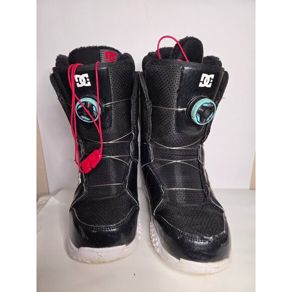 DC Ladies Boa Snowbarding Boots Size 7 Slopes Powder Winter Fun - Picture 1 of 9
